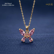 The Blush Butterfly Necklace