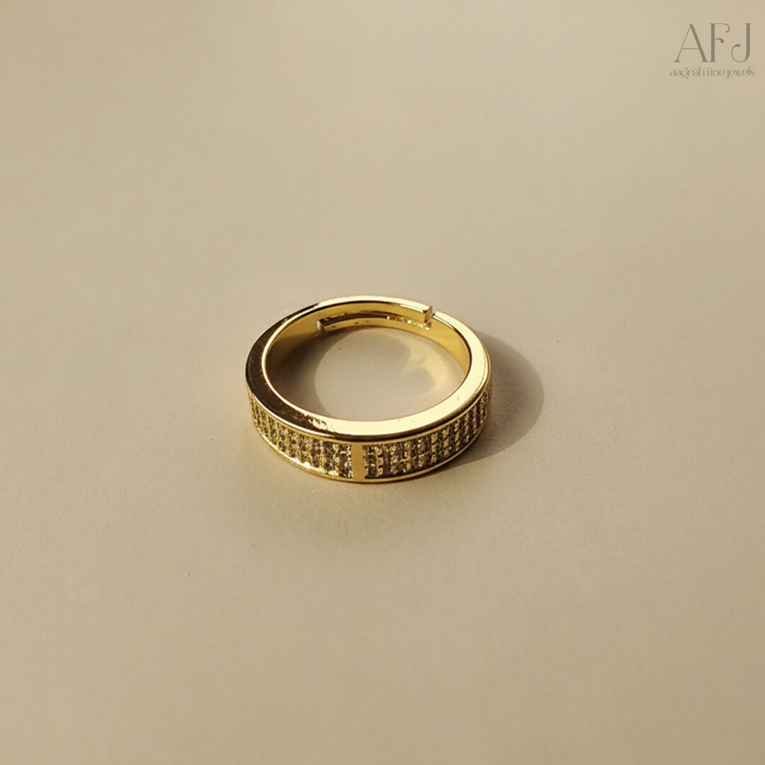 The Aureus Bold Band Ring