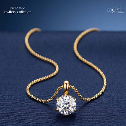 The Celestial Solitaire Necklace