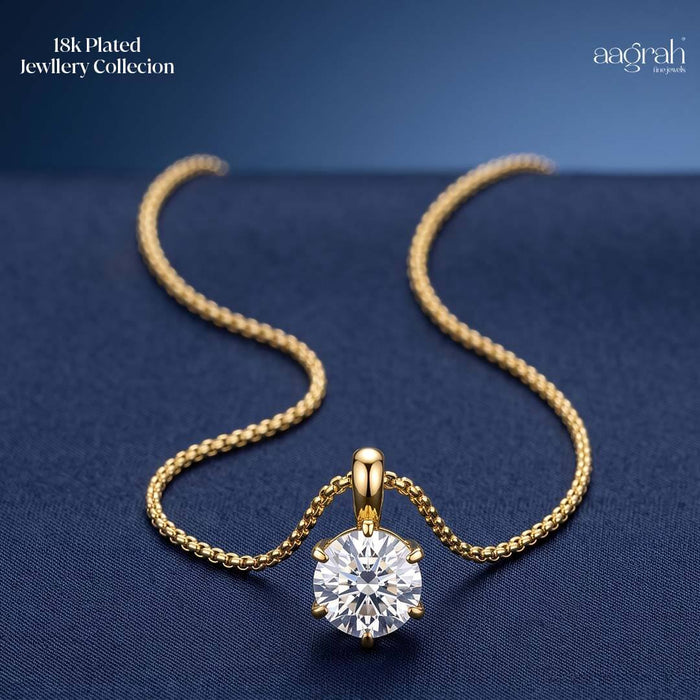 The Celestial Solitaire Necklace