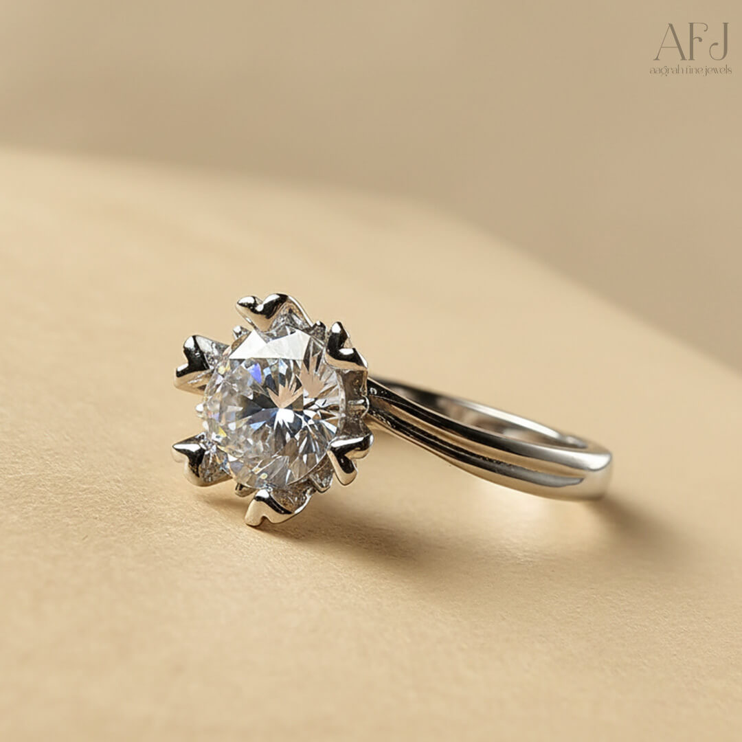 Elara Spark Solitaire Ring