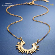 The Radiant Sunburst Necklace